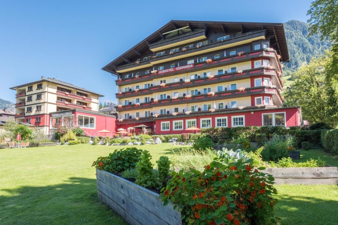 Hotel Germania Gastein - Ganzjahrig Inklusive Alpentherme Gastein & Sommersaison Inklusive Gasteiner Bergbahnen Bad Hofgastein Exterior foto