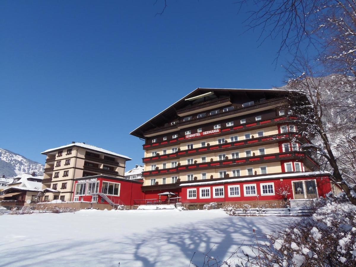 Hotel Germania Gastein - Ganzjahrig Inklusive Alpentherme Gastein & Sommersaison Inklusive Gasteiner Bergbahnen Bad Hofgastein Exterior foto